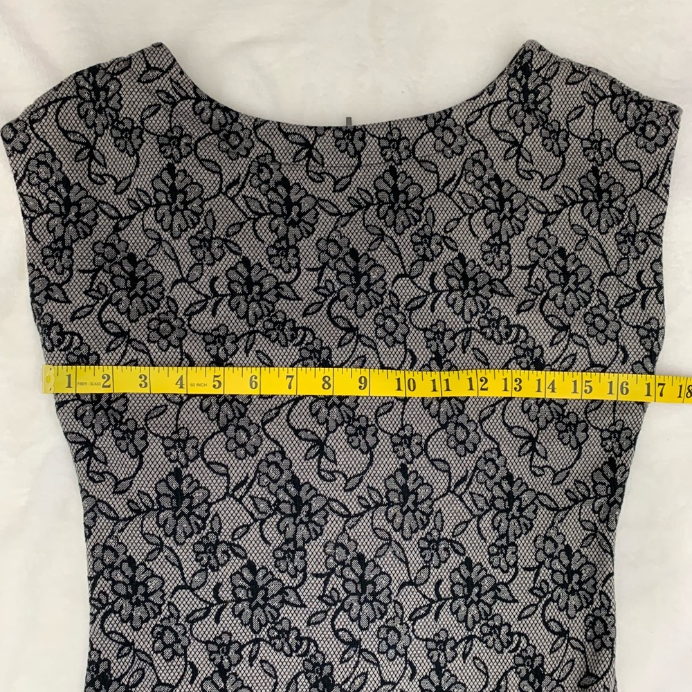 Zara Basic Collection Elegant Flower Print Dress M - image 6